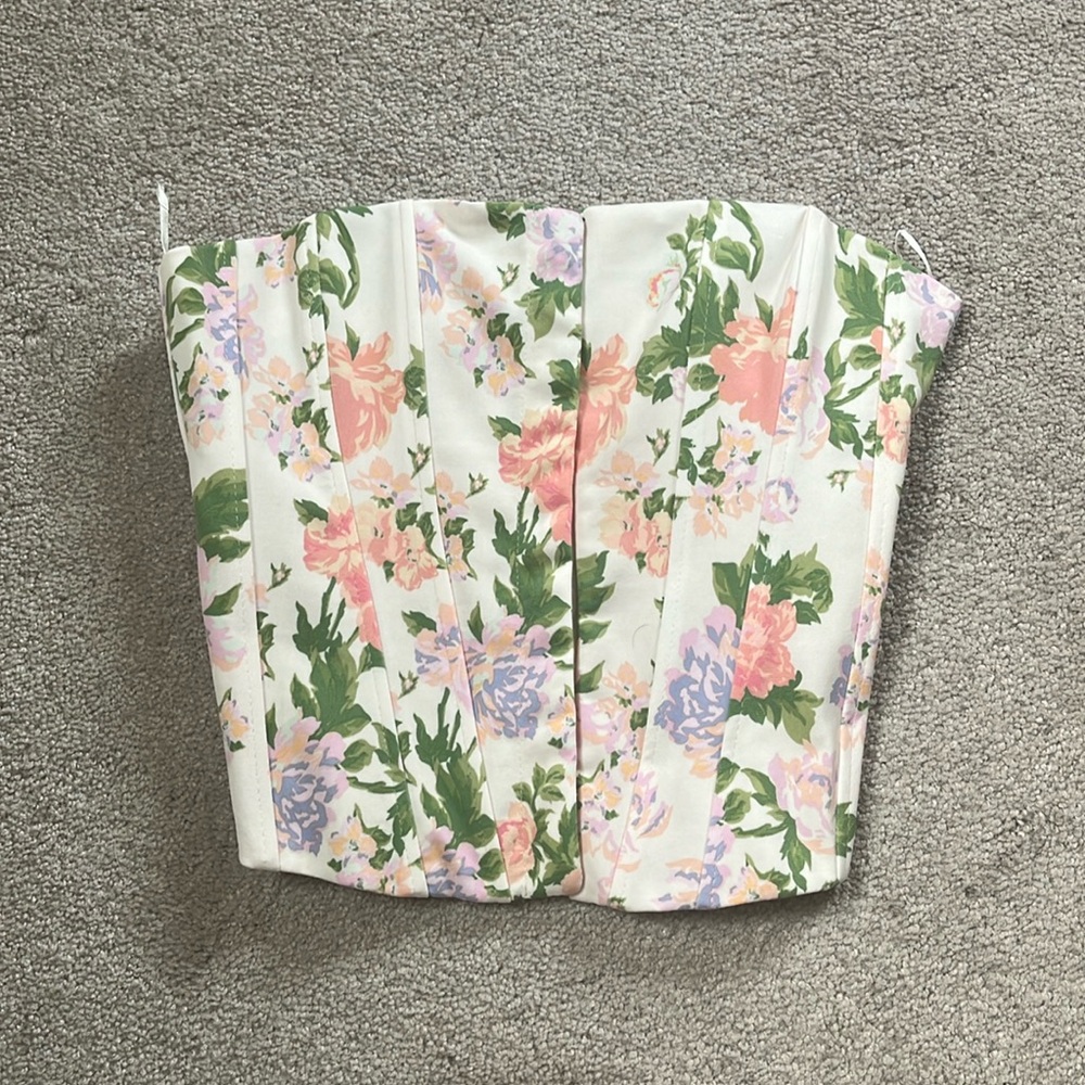 Zara corset top